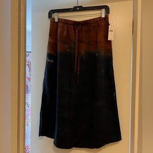 Cloth & Stone Kira Tie-Dye Midi Skirt